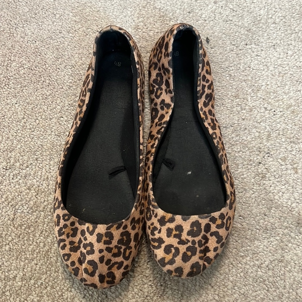 Walmart Leopard Flats